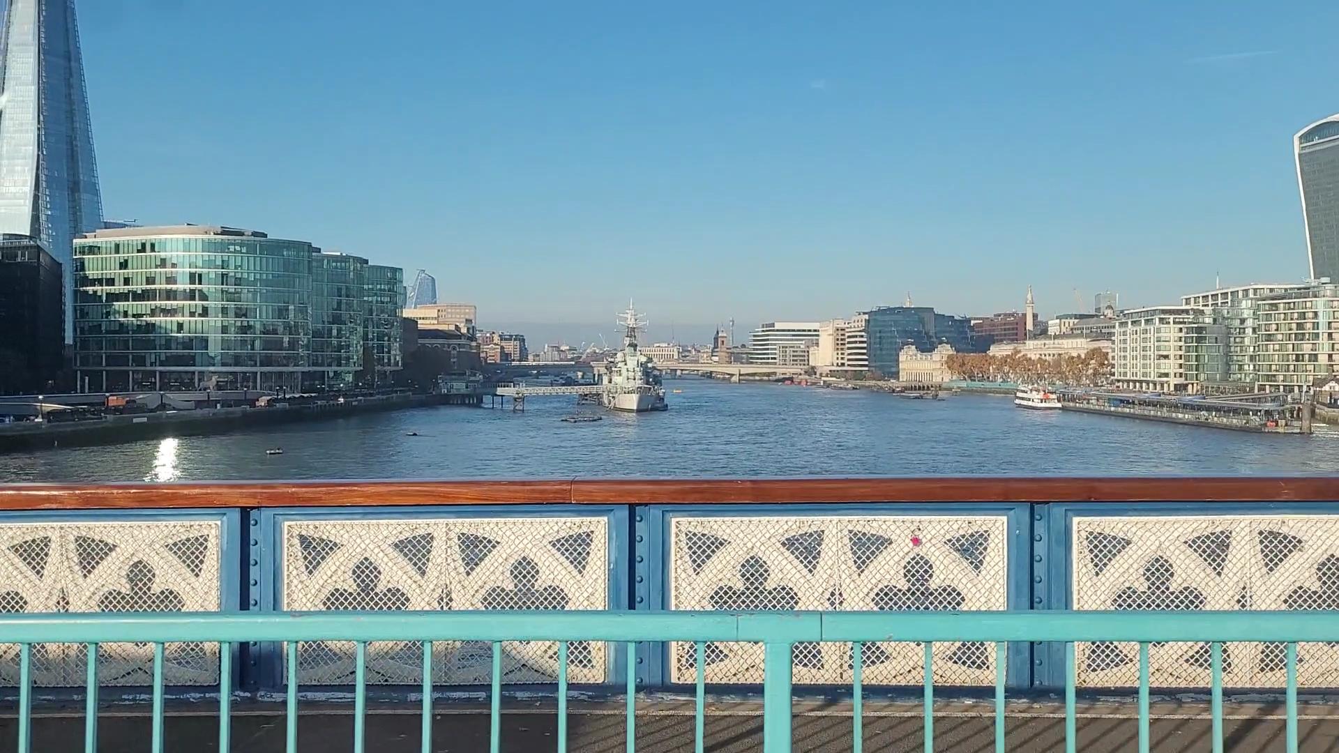 HMS Belfast Trex evening with Reed's Landscapes