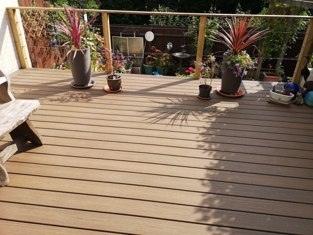 Trex composite decking in Maidenhead