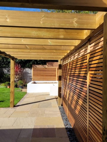 Softwood Pergola